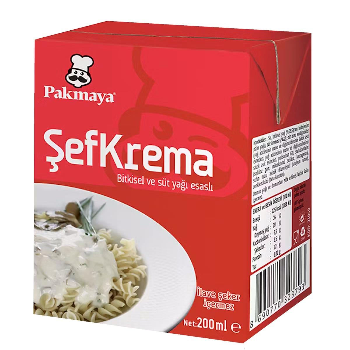 PAKMAYA SEF KREMA 200 ML 