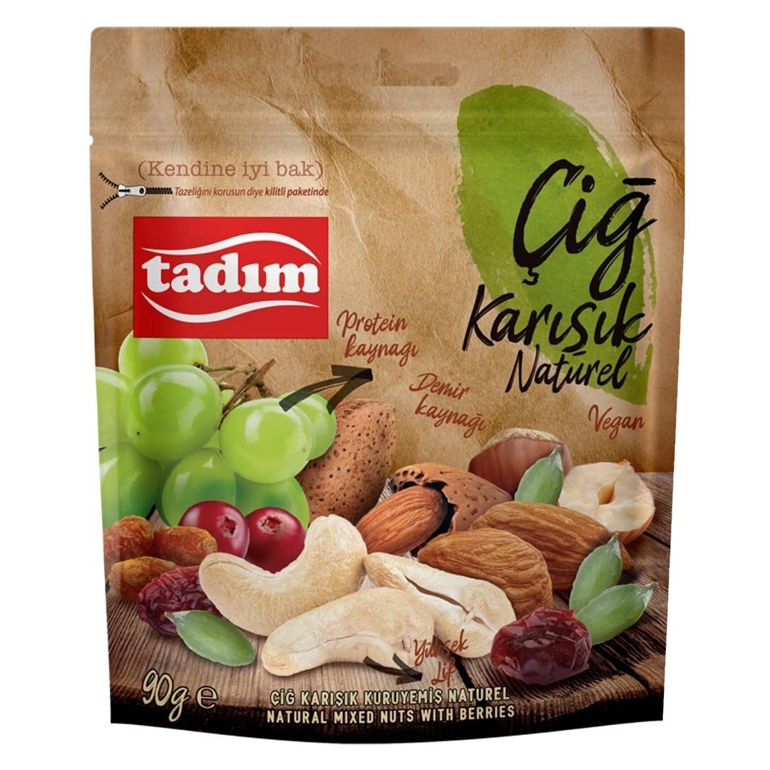 TADIM 90 GR CIG KARISIK NATUREL KURUYEMIS 1*12