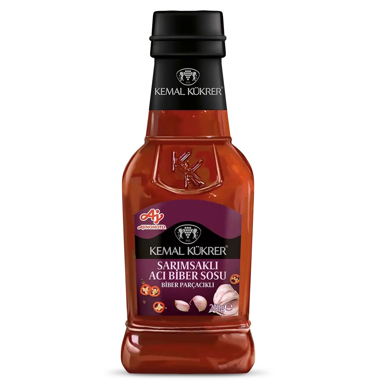 KEMAL KUKRER ACI BIBER SOSU 250 ML SARIMSAKLI