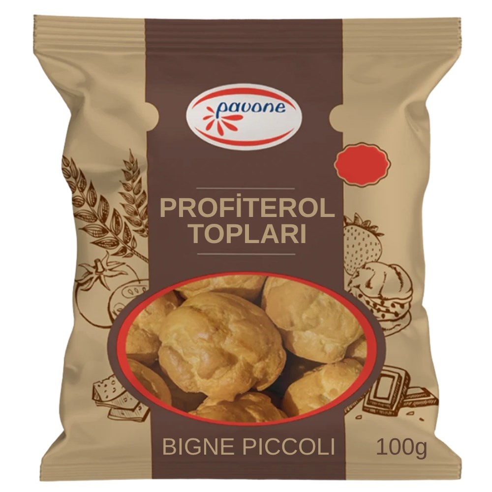 PAVONE 100 GR  PROFITEROL TOPU 