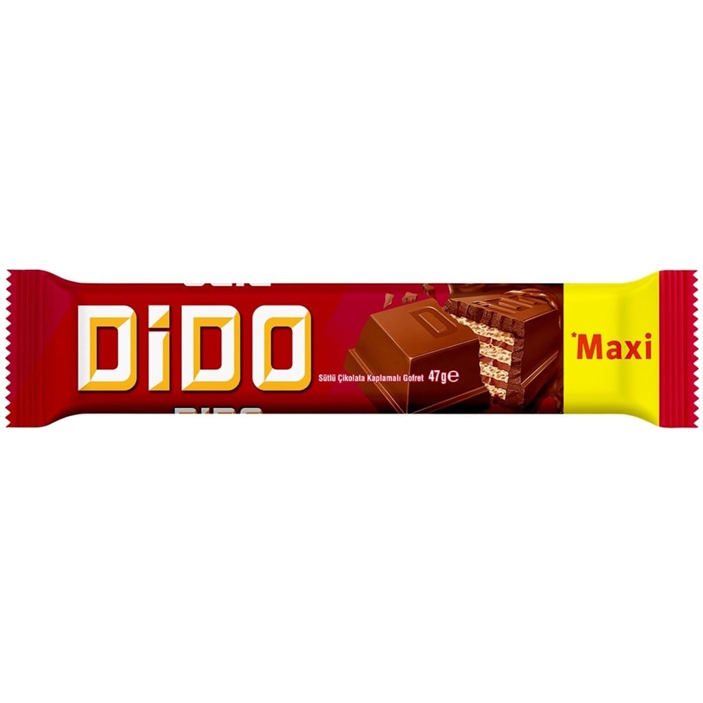 ÜLKER DIDO SUTLU MAXI GOFRET 47GR 1*18