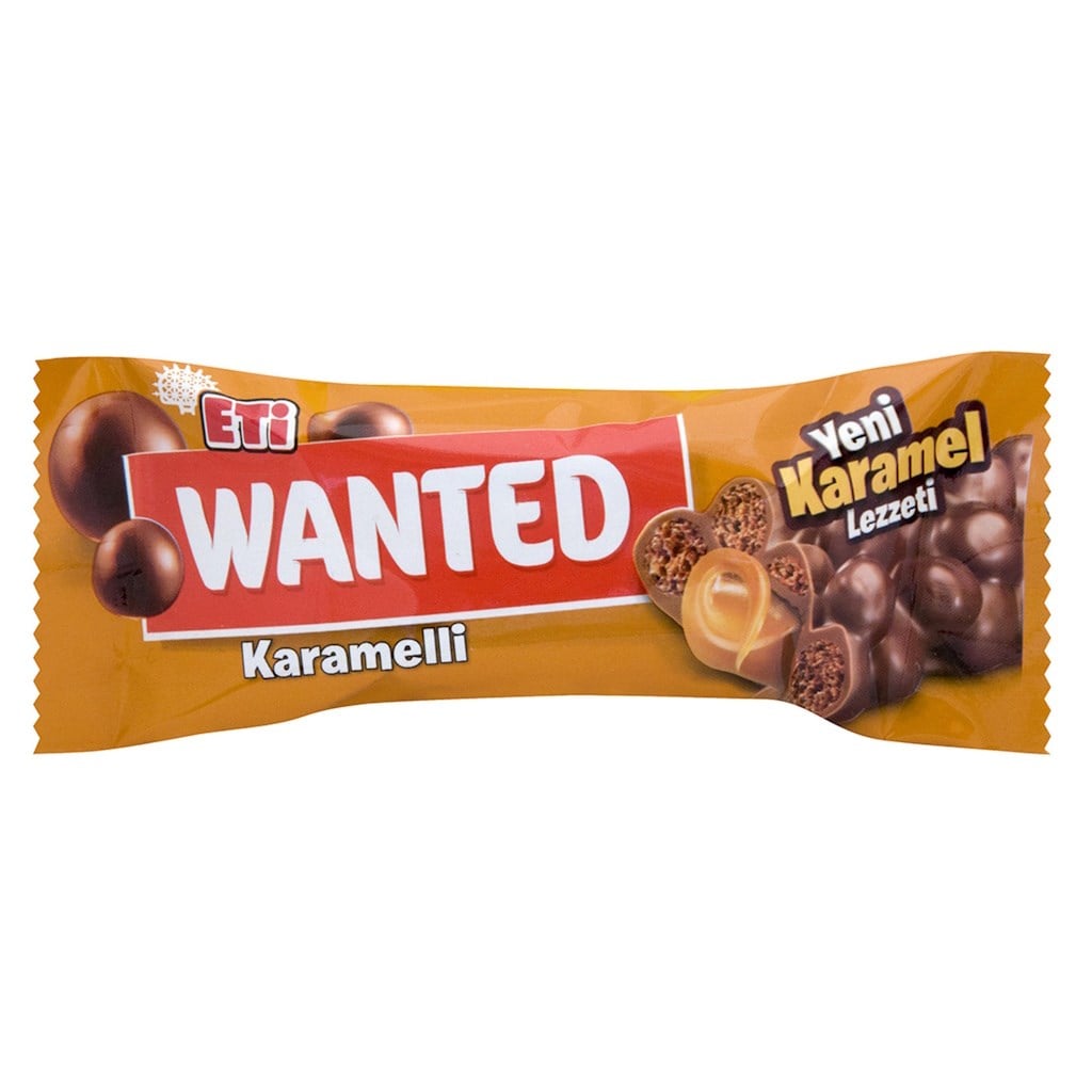 ETI WANTED 22 GR KARAMEL*24 