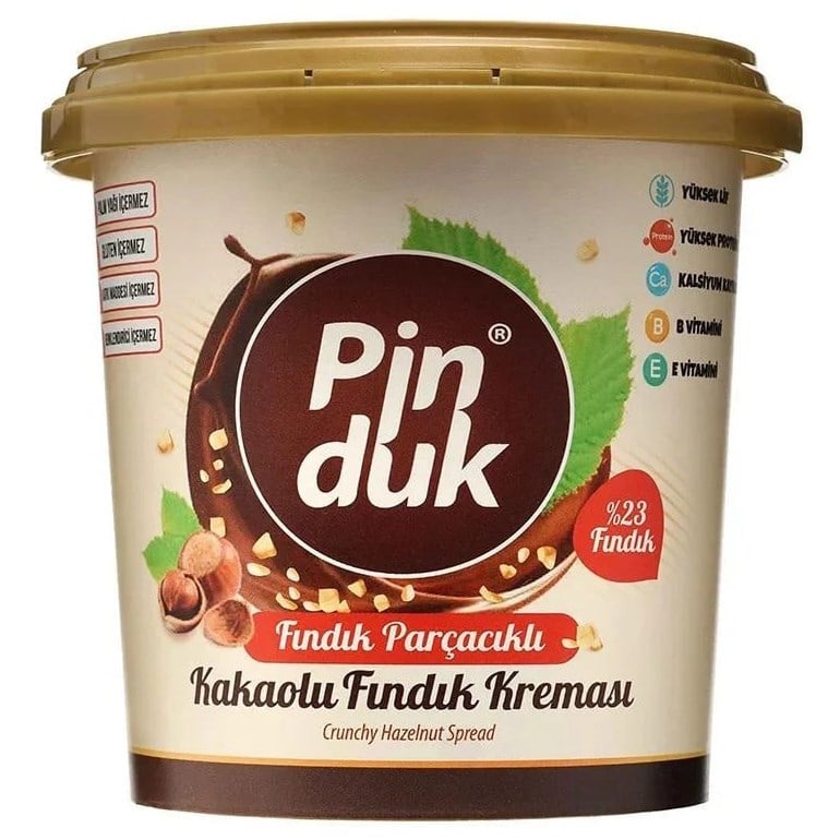PINDUK FINDIK PARCACIKLI KAKAOLU FINDIK KREMASI