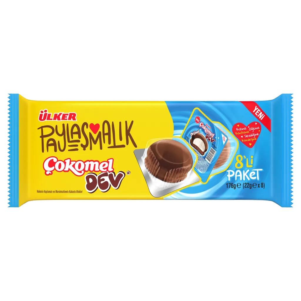 ÜLKER COKOMEL 8*22GR 176 GR SADE 1*18