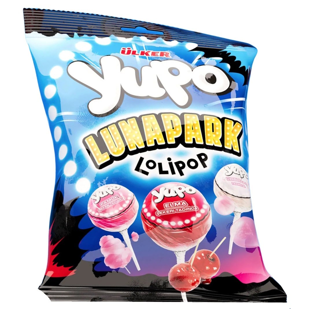 ÜLKER YUPO LOLIPOP LUNAPARK 110 GR 1*24