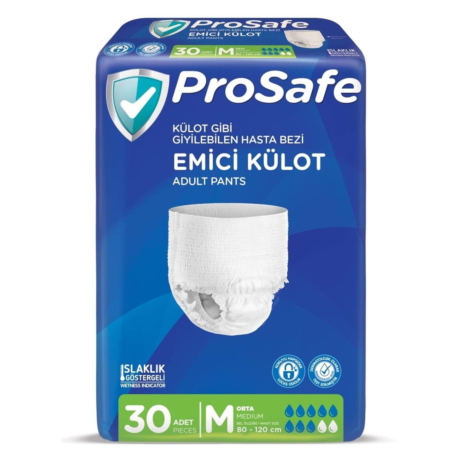 CANPED PROSAFE KÜLOTL.30 LU HASTA BEZI M *2