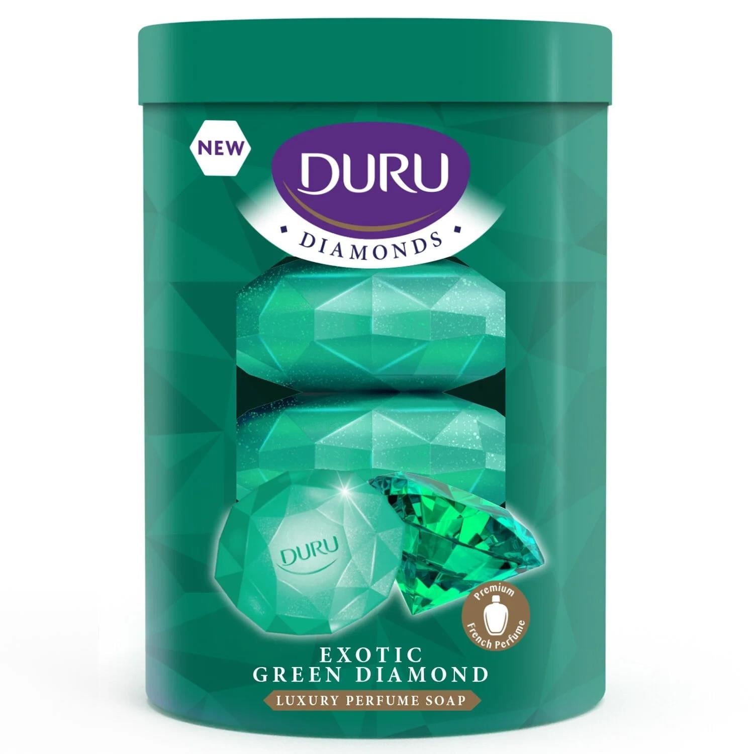DURU DIAMONDS GREEN SABUN 4*90 GR