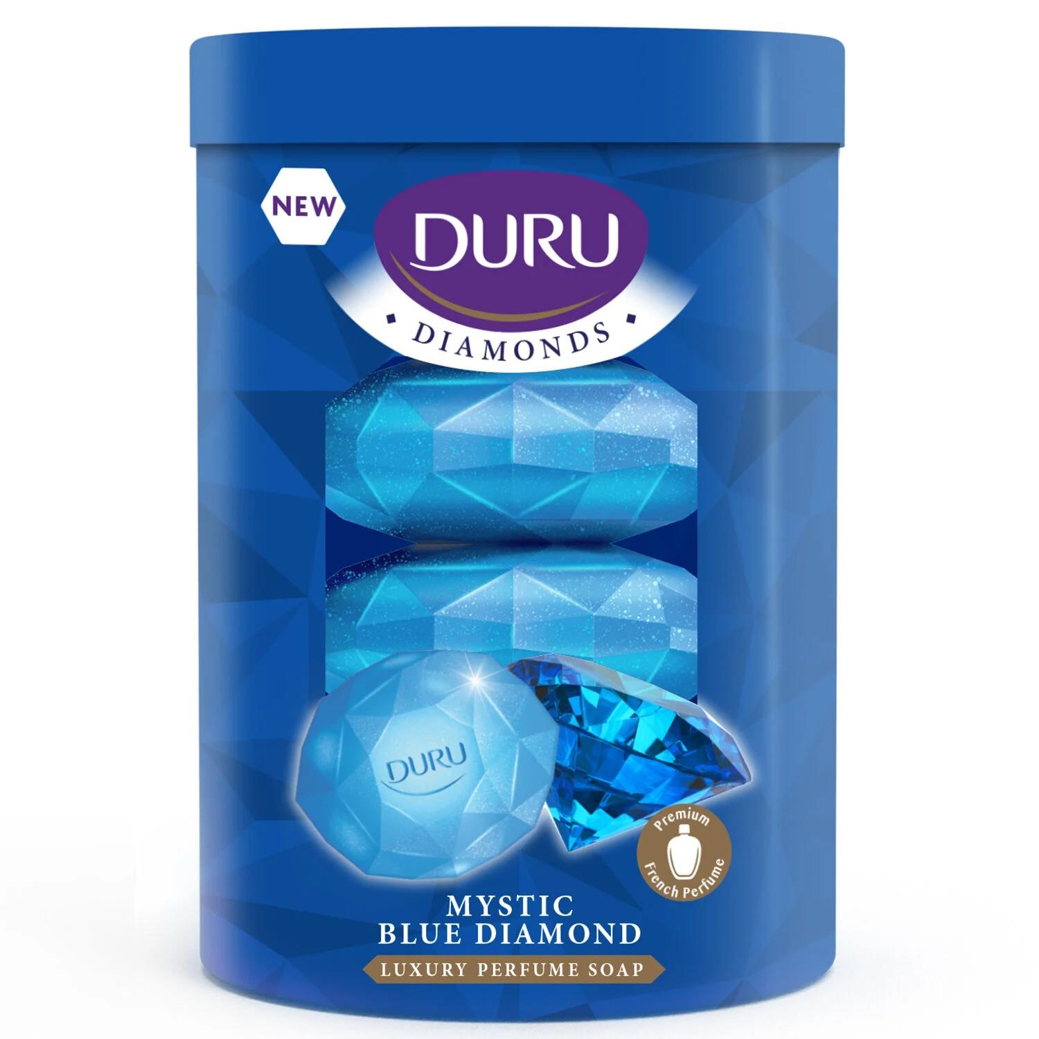 DURU DIAMONDS BLUE SABUN 4*90 GR
