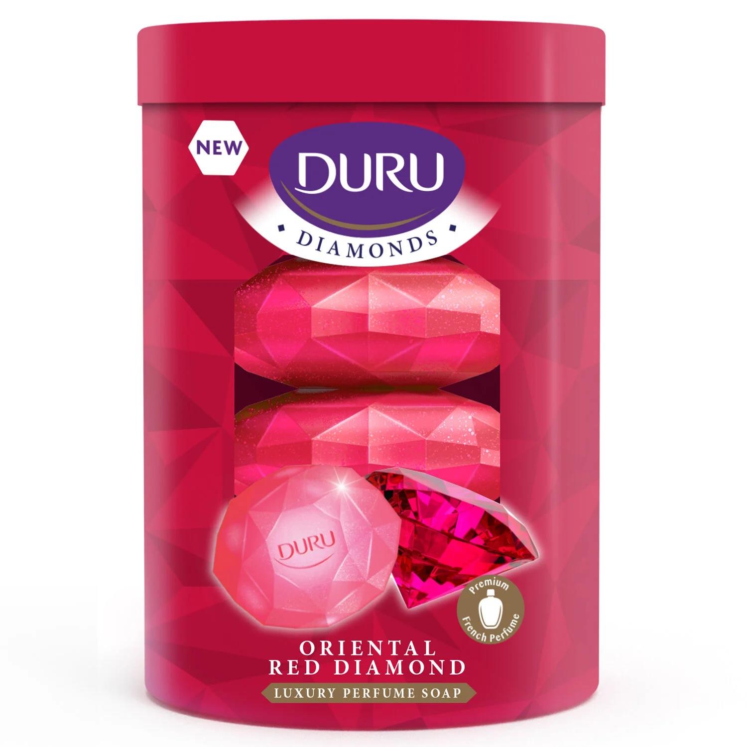 DURU DIAMONDS RED SABUN 4*90 GR