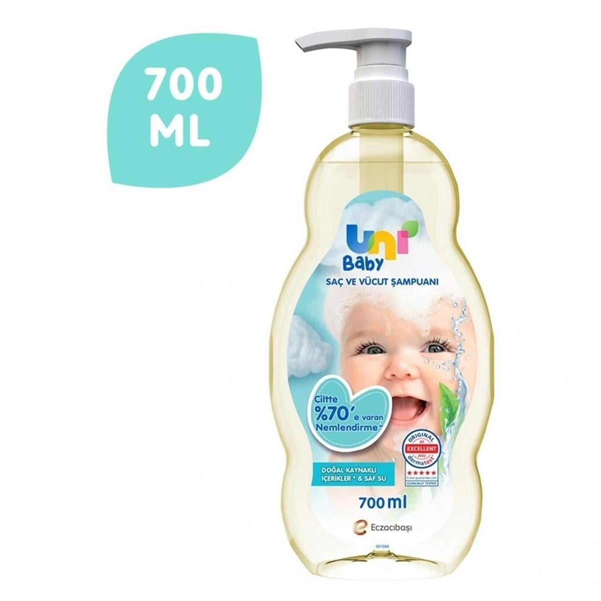 UNI BABY 700 ML SAÇ VE VUCÜT SAMPUANI