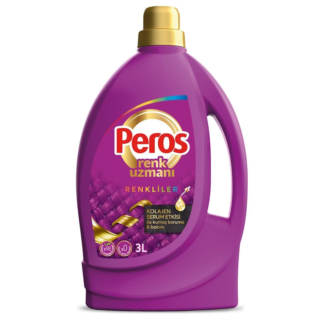 PEROS 3 LT SIVI ÇAM DET BAKIM RENKLİLER 1*4