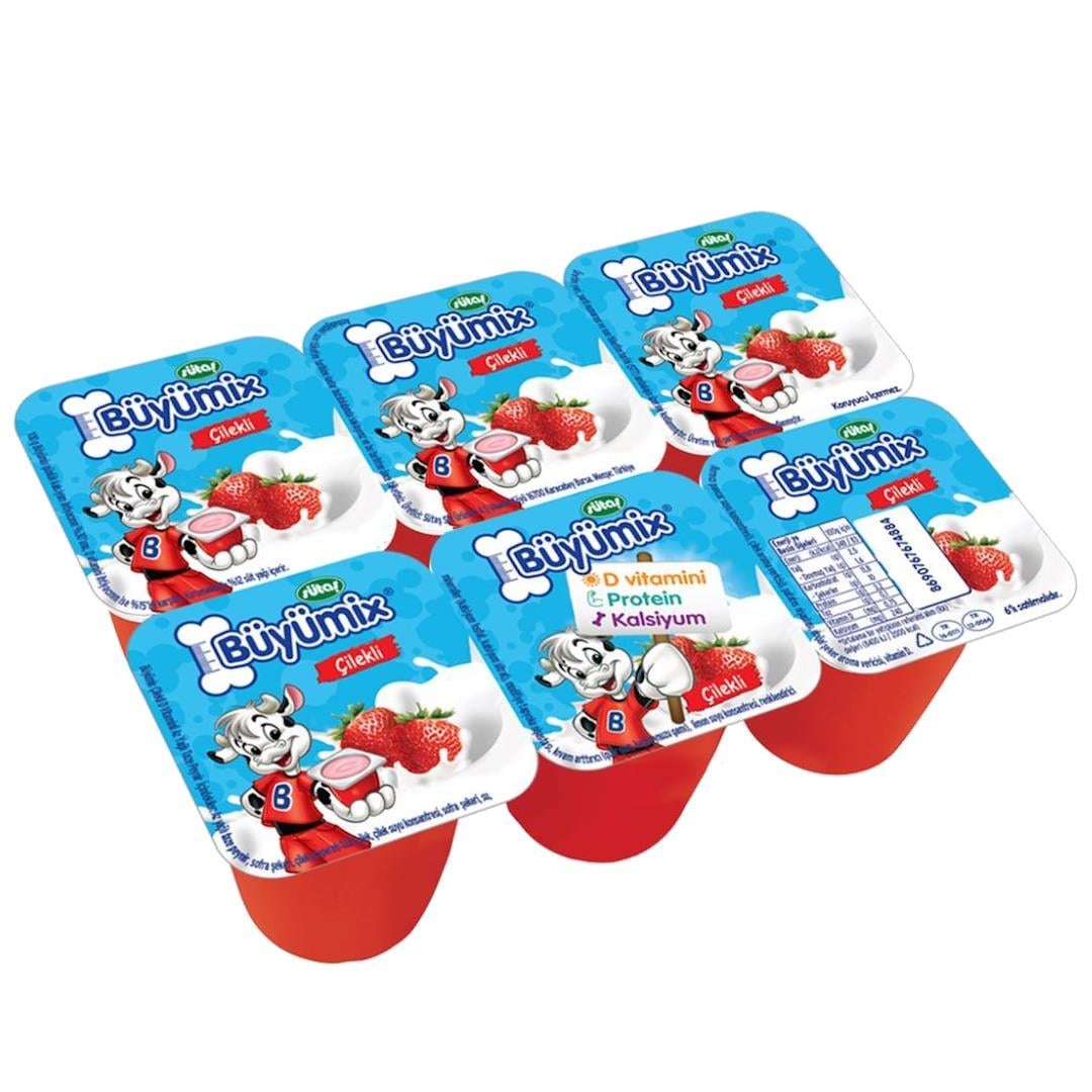 SUTAS BUYUMIX 6 LI PAKET 6*40 GR CILEK