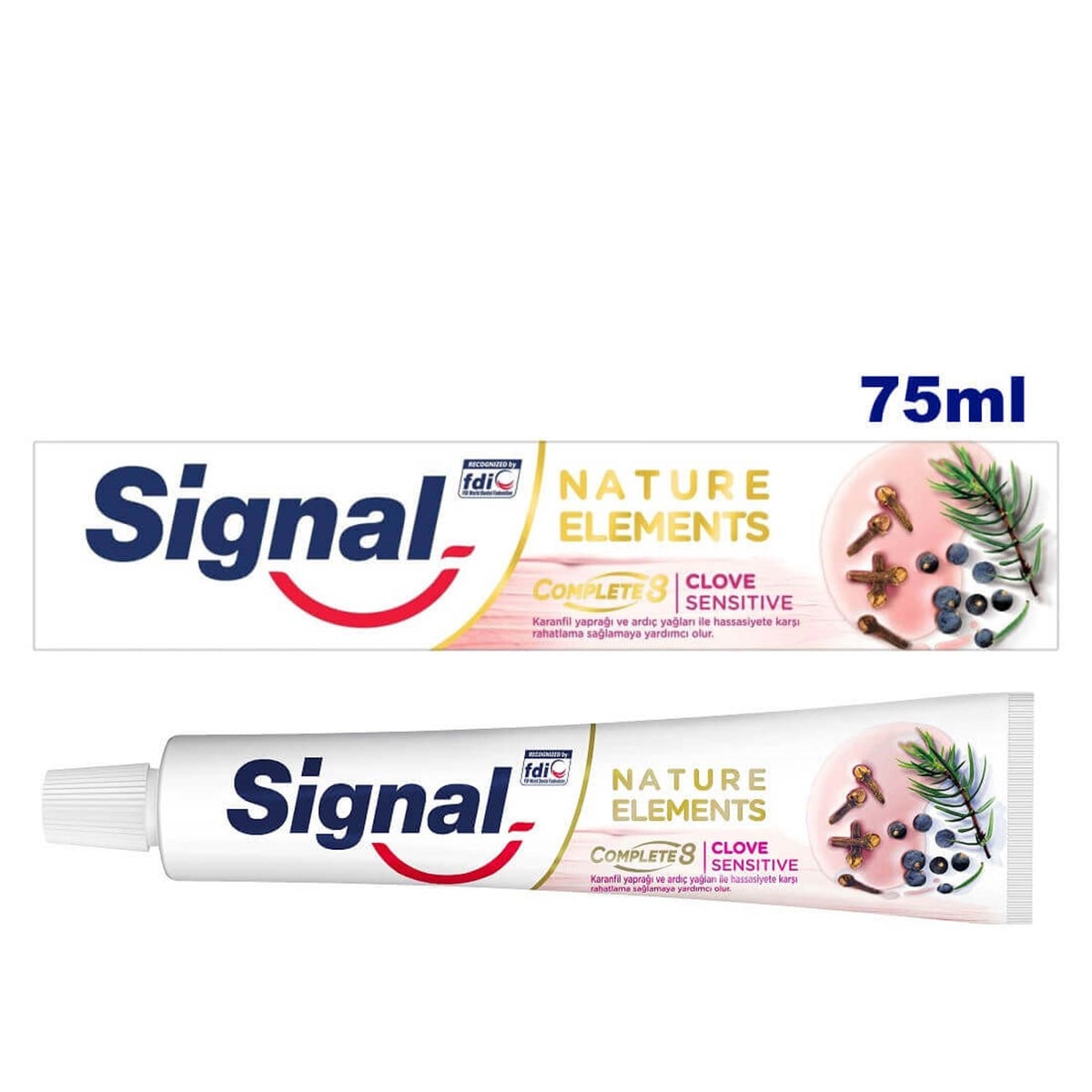 Signal Diş Macunu 75ml Nature Elements Clove Sensitive Complete8