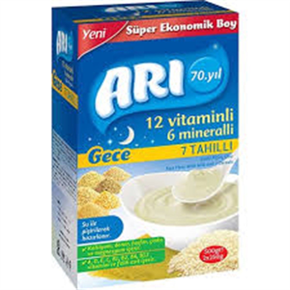 ARI 12 VITAMIN 6 MINERAL 500 GR TAHILLI GECE