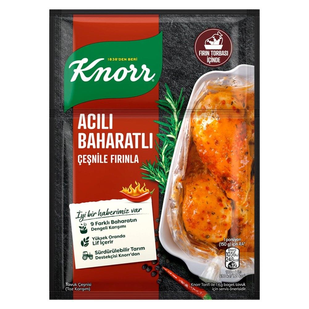 KNORR Acılı Baharatlı 34g Çeşni