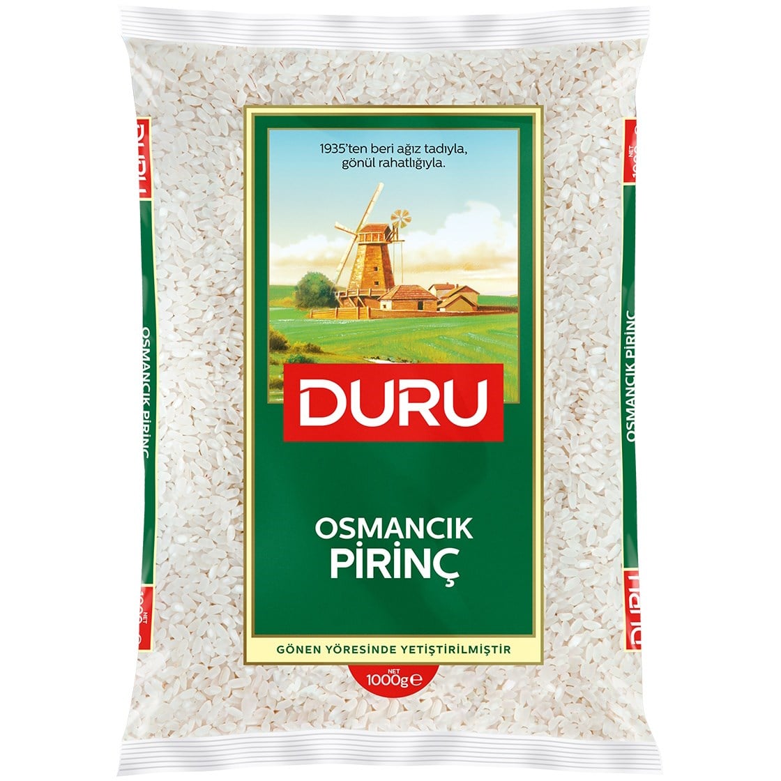 Duru Pilavlık Osmancık Pirinç 1000g