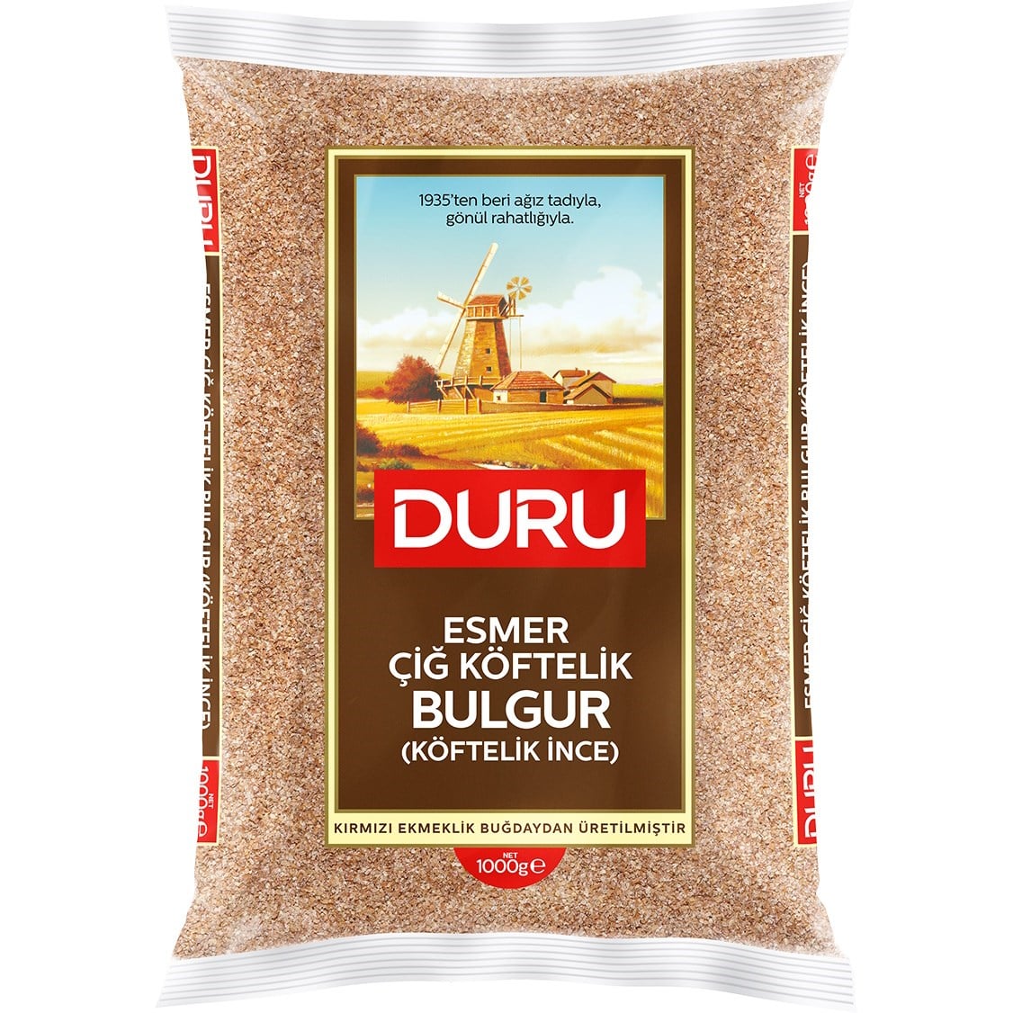 Duru Esmer Çiğ Köftelik Bulgur 1000g