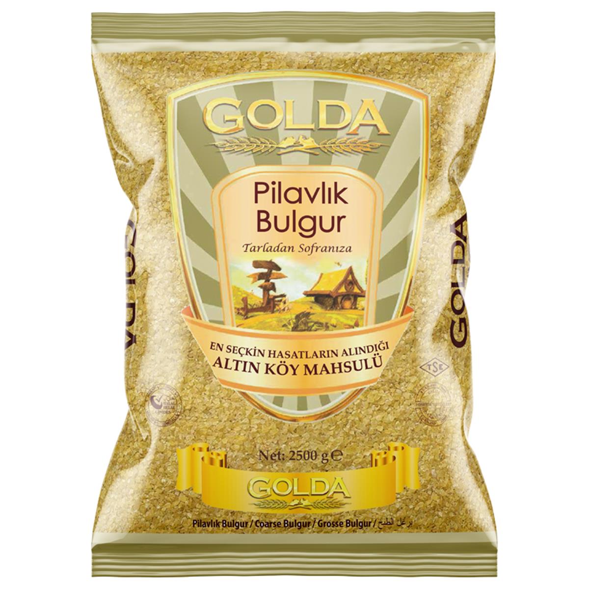 Golda Pilavlık Bulgur 2500g