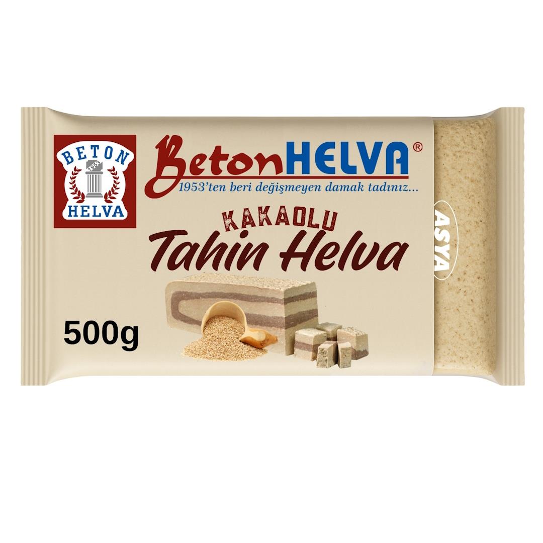 BETON HELVA 500gr Kakaolu Tahin Helva betonhelva