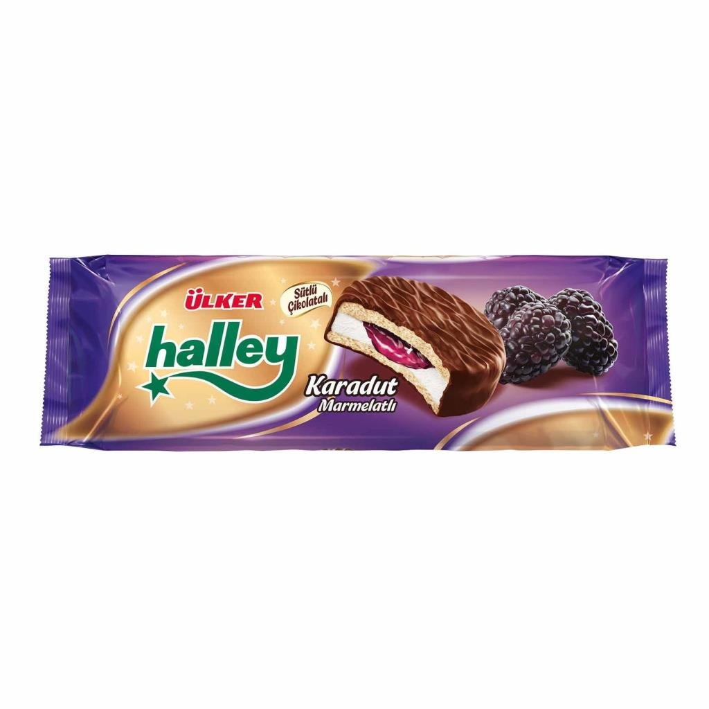 Ülker Halley Karadut Dolgulu 225g