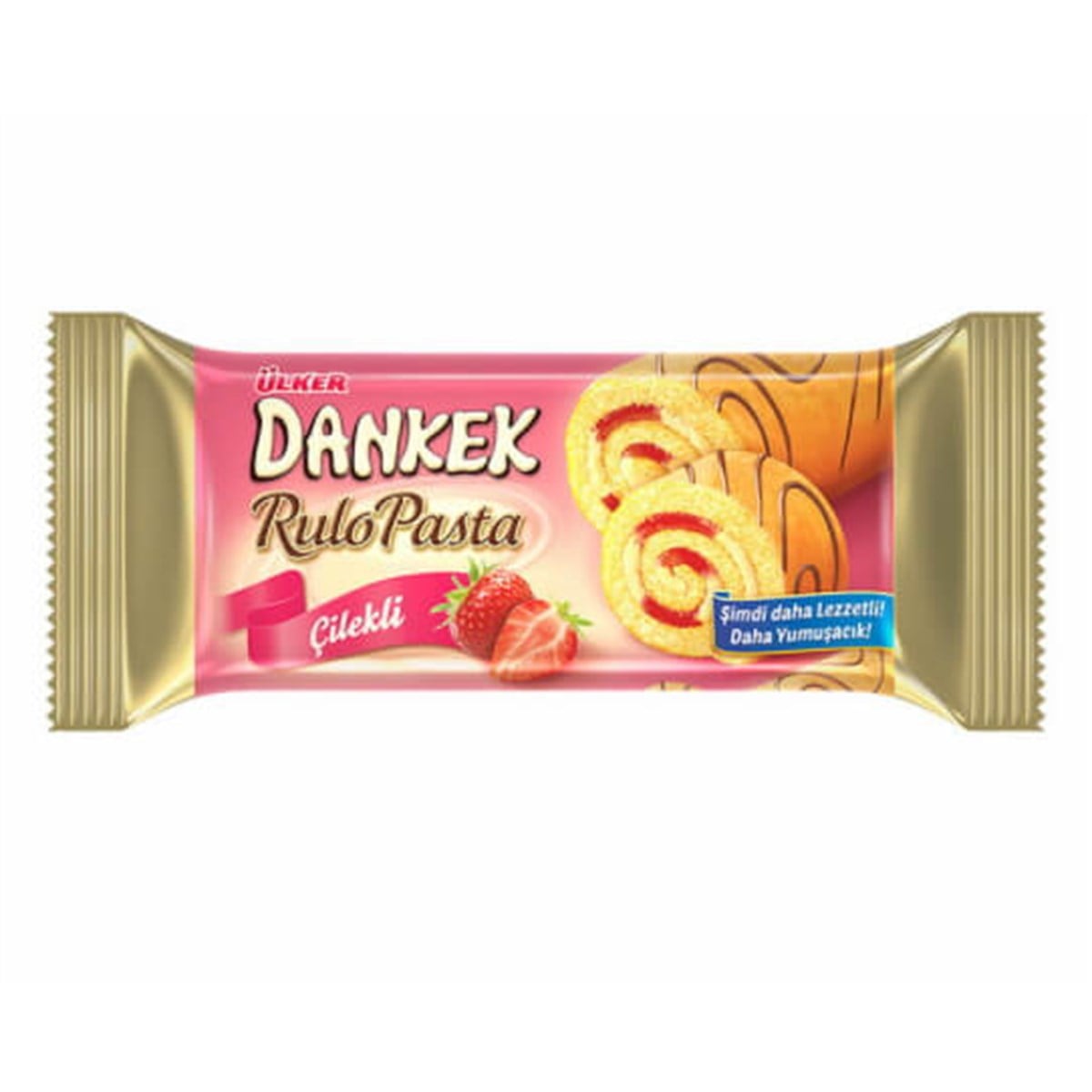 Ülker Dankek Rulo Pasta 235g Çilekli
