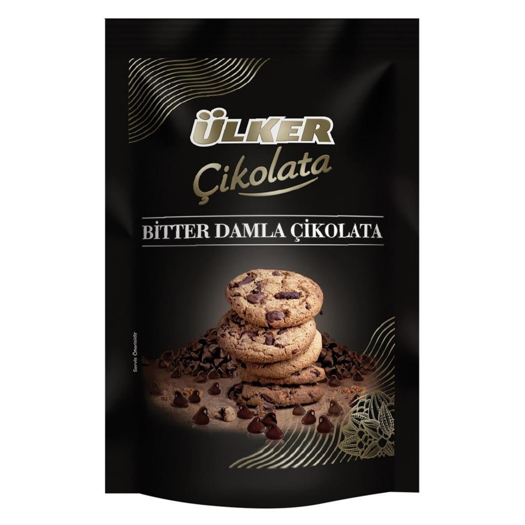 Ülker Bitter Damla Çikolata 120g