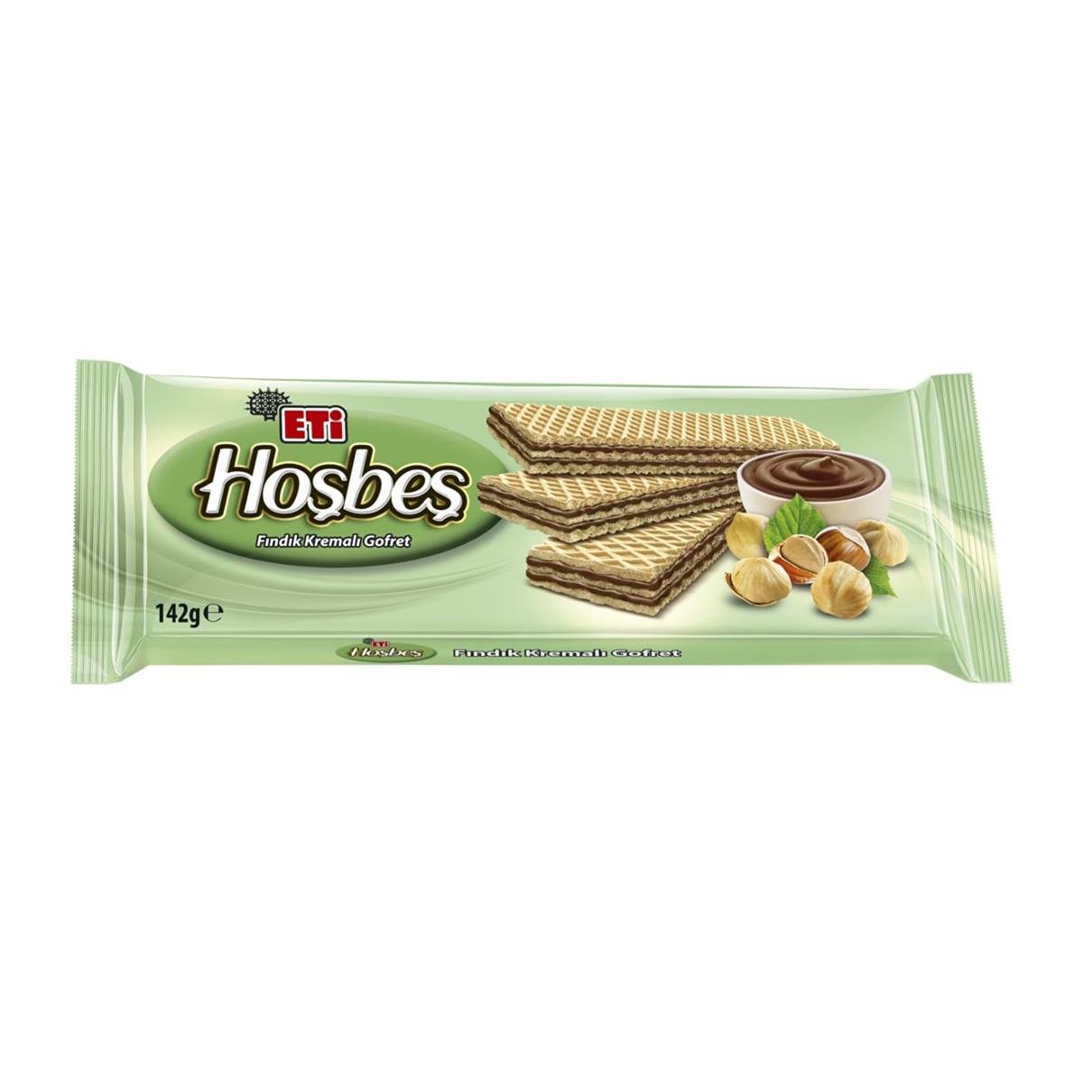 Eti HoşBeş Gofret 142g Fındık Kremalı