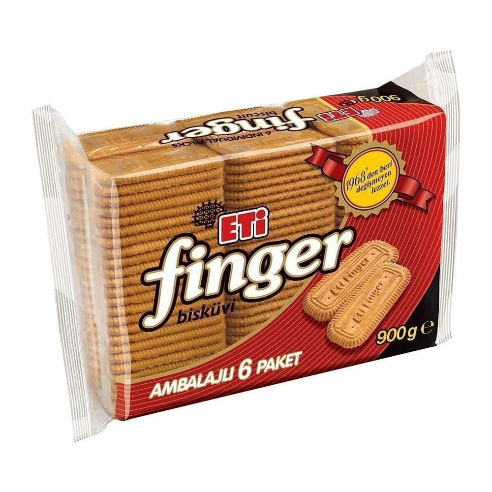 Eti Finger Bisküvi 6'lı Paket 900g