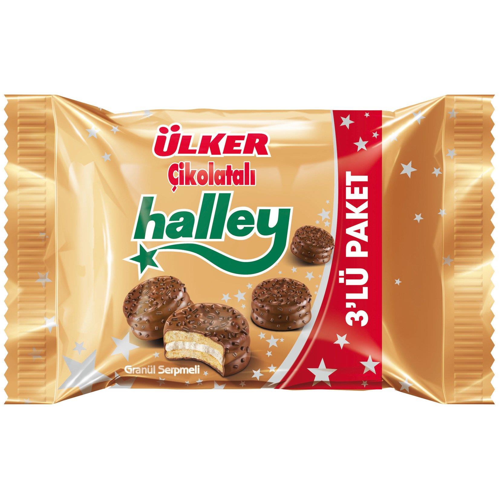 Ülker Halley Mini Lokmalık 3'lü Paket Lokmalık 198g