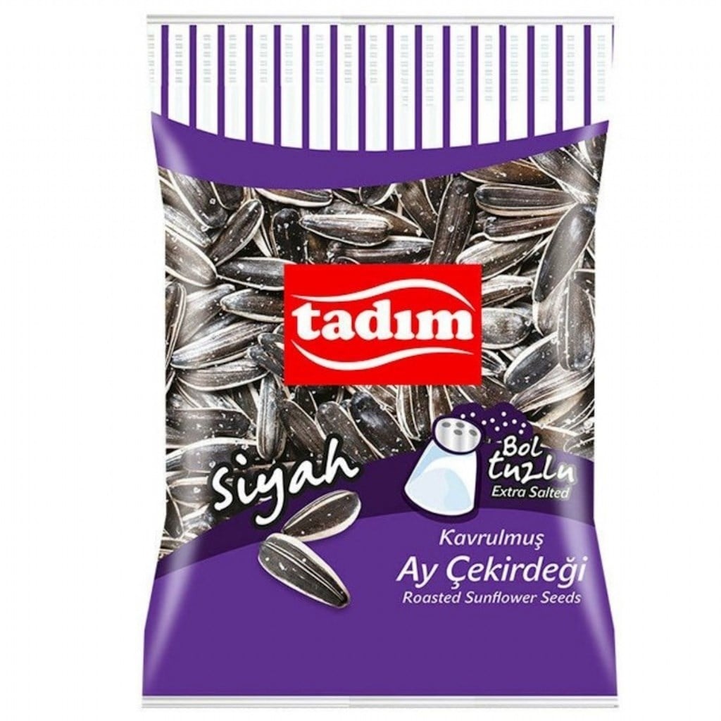 Tadım Kavrulmuş Bol Tuzlu Siyah Çekirdek 100g
