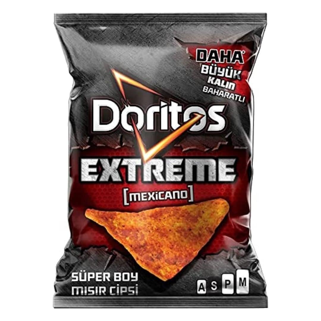 Doritos Extreme Mexacbah 109g Acı Baharatlı Cips