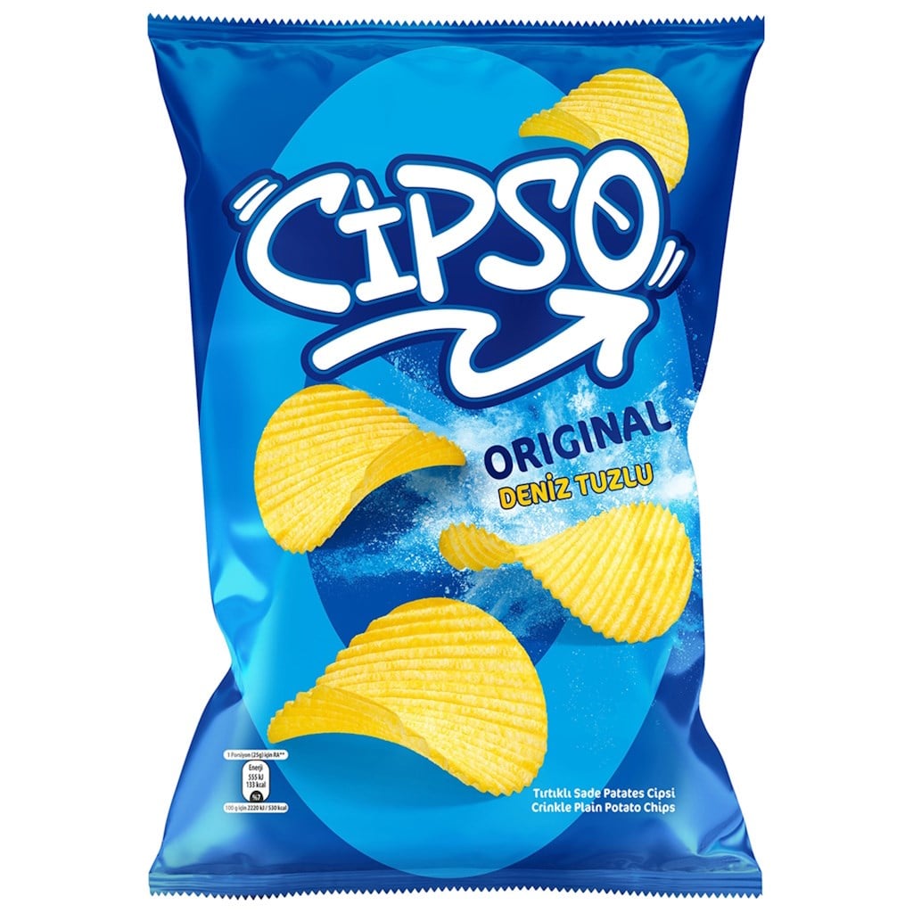 Cipso Originals Cips 145g Deniz Tuzlu