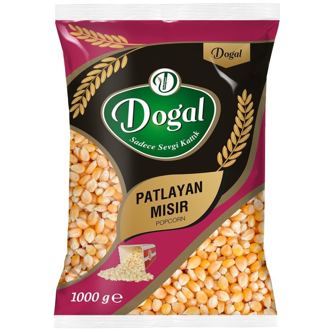 Doğal Patlayan Mısır 1000g