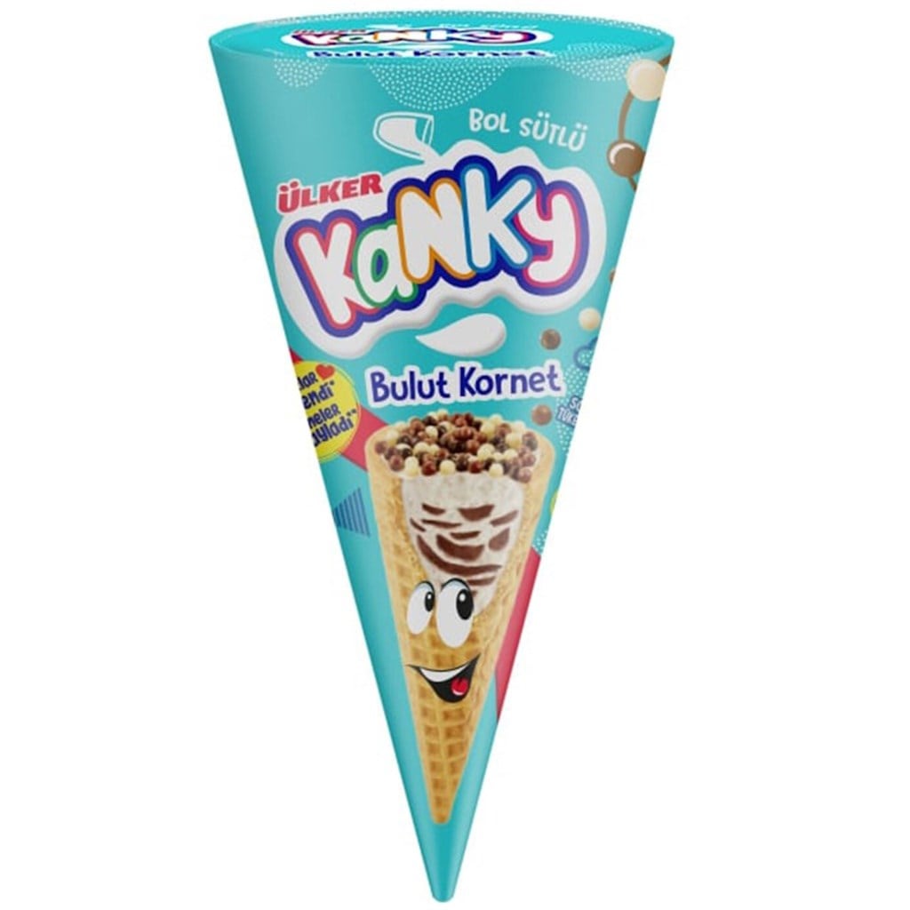 Ülker Kanky Bol Sütlü Kornet 26g