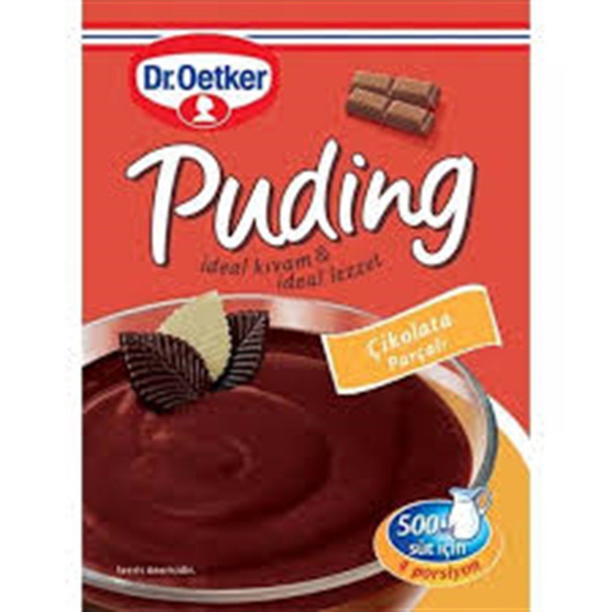 DR OETKER PUDING 115 GR ÇIKOLATA PARÇALI 12*24