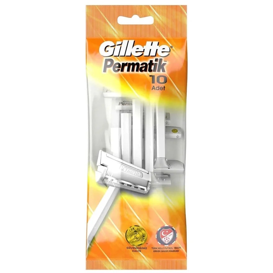 Gillette Permatik Pro2 Çift Bıçak 10'lu Paket