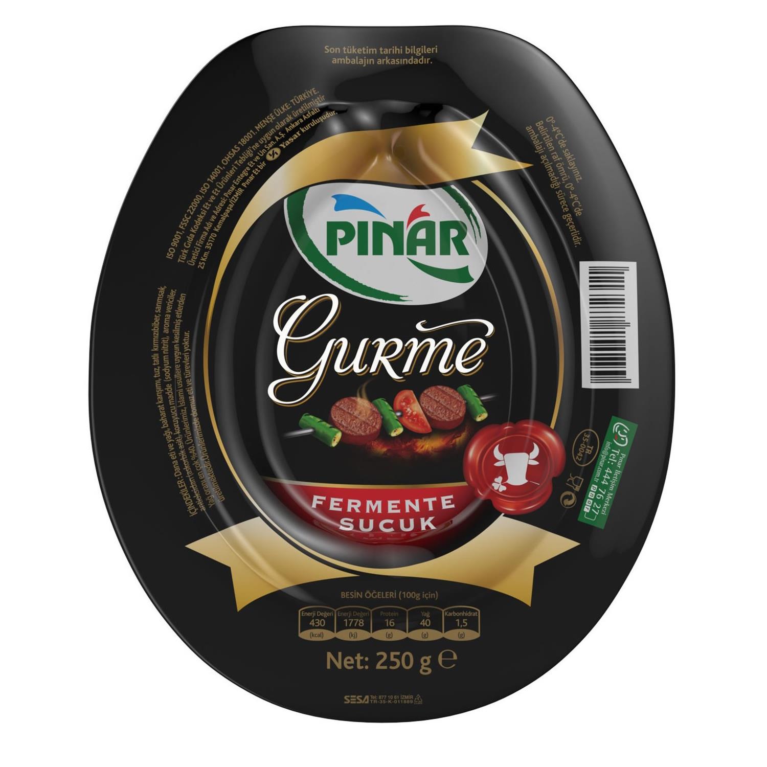 Pınar Gurme Sucuk 250g