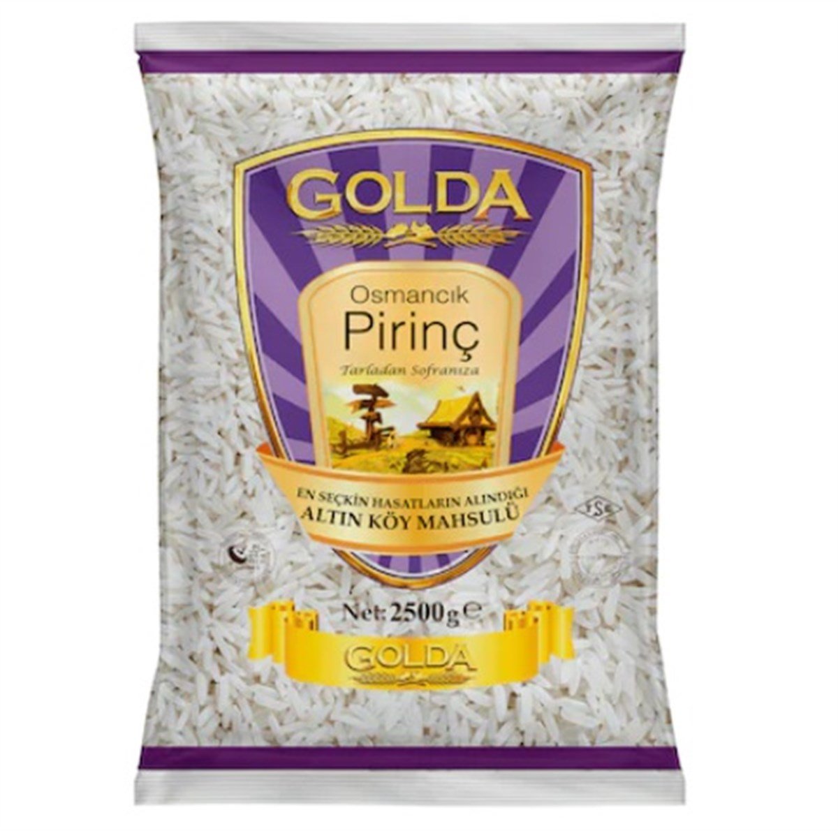GOLDA OSMANCIK PIRINÇ 2 500 G