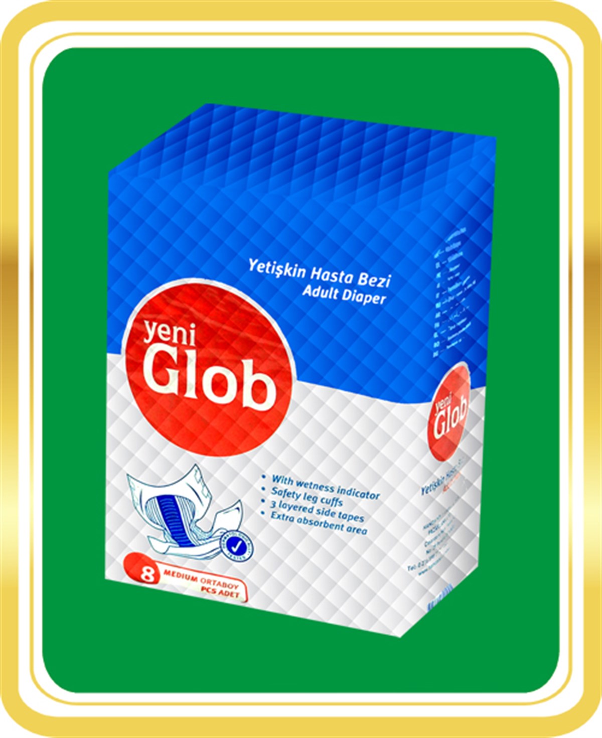 GLOB HASTA BEZI MIDEUM 8 LI