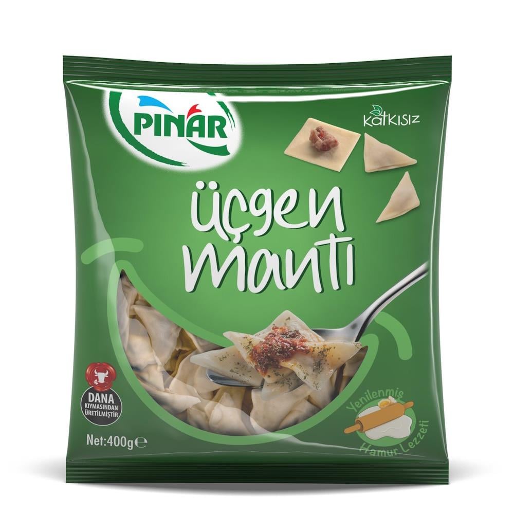 Pınar Kayseri Mantısı 400g Üçgen Mantı