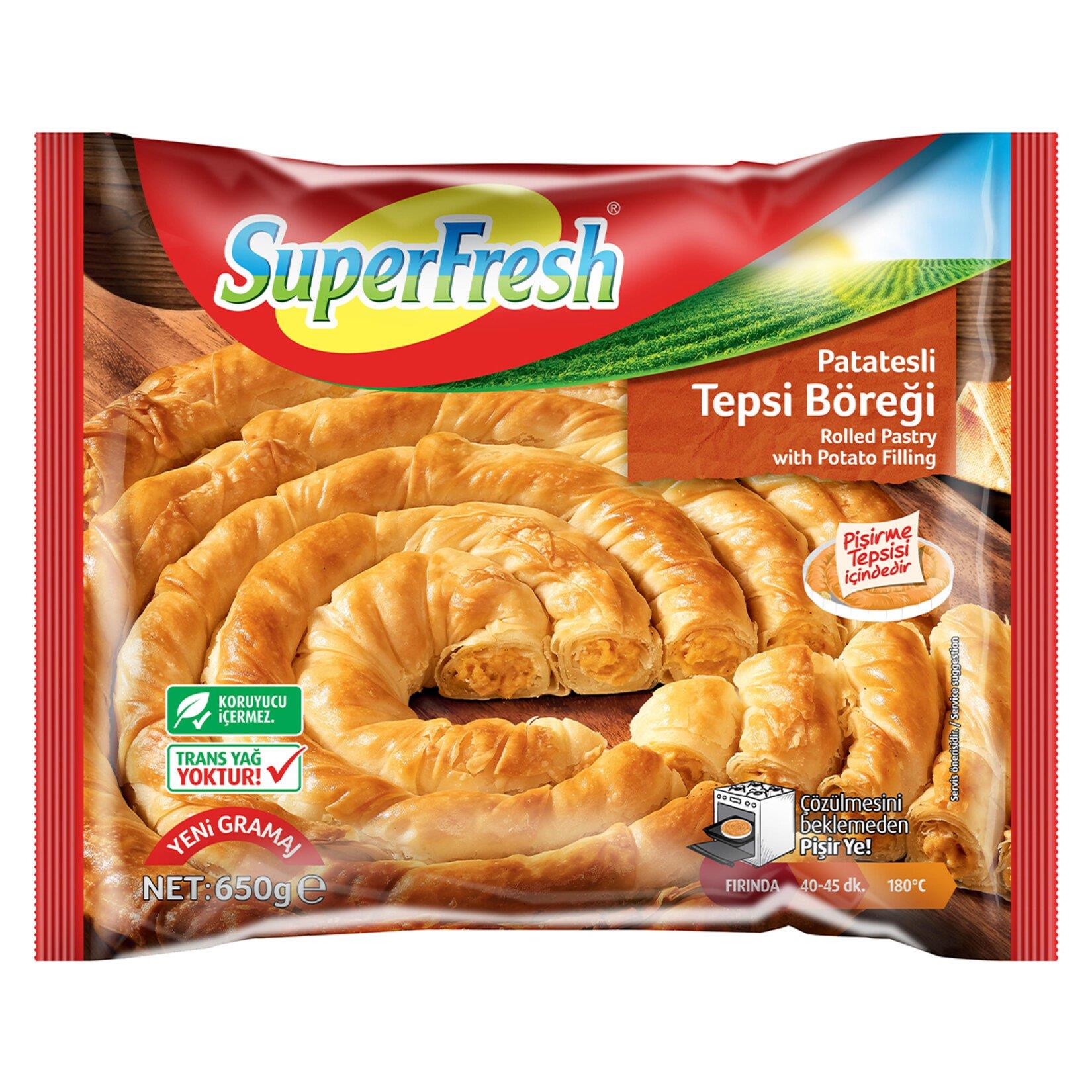 SüperFresh Patatesli Tepsi Böreği 650g