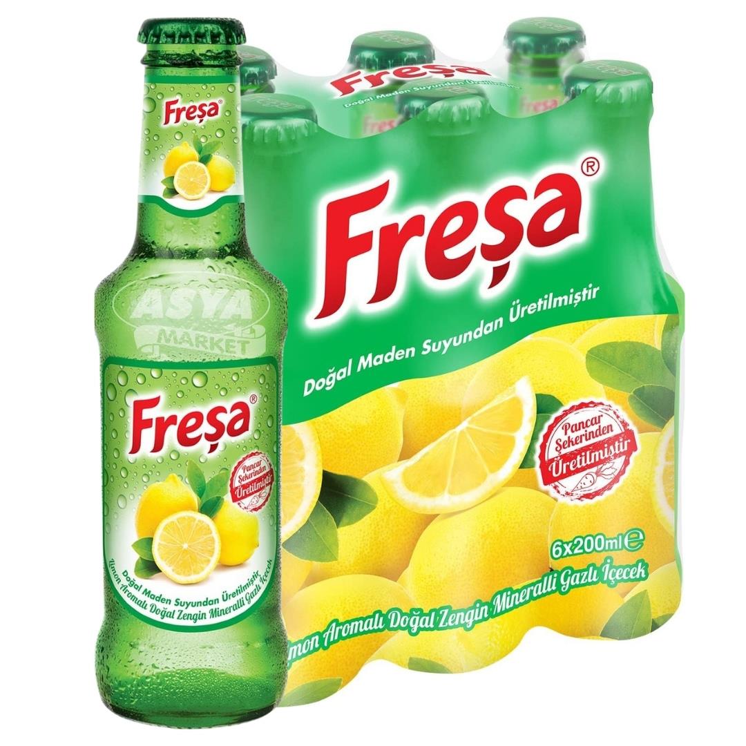 Freşa Meyveli Soda 6'lı Limon