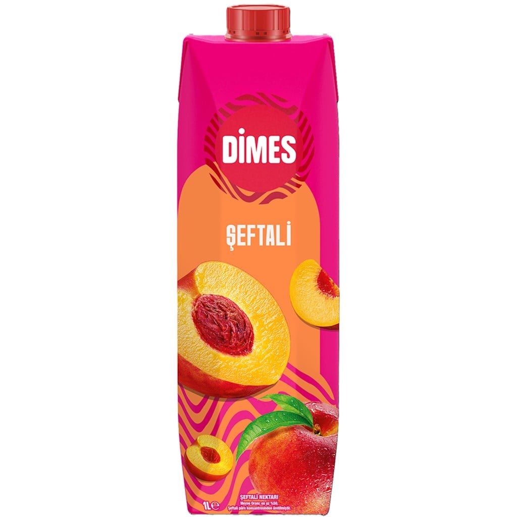 Dimes Meyve Suyu 1L Şeftali
