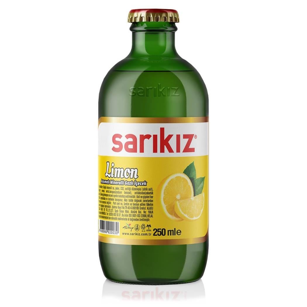 Sarıkız 250ml Limonlu Soda