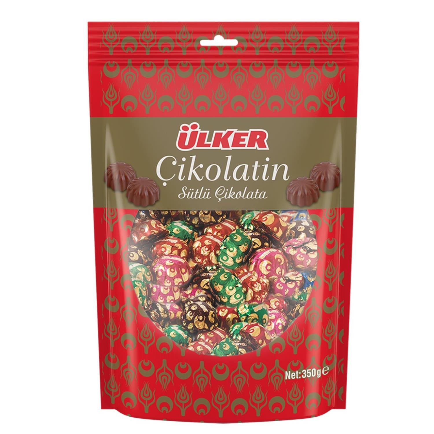Ülker Çikolatin Sütlü Çikolata İkramlık 350G Doypack