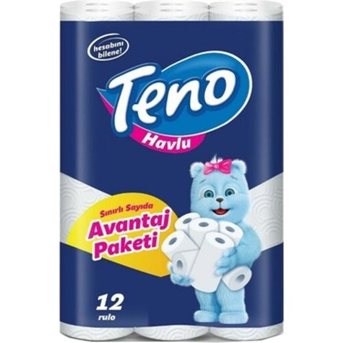 TENO HAVLU AVANTAJ PAKETI 12 LI 1*4