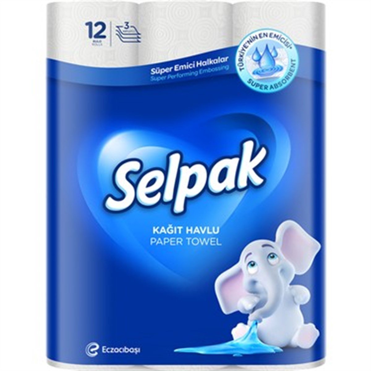 Selpak 12 Rulo Kağıt Rulo