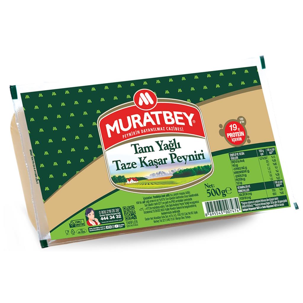 Muratbey Kaşar 500 gr