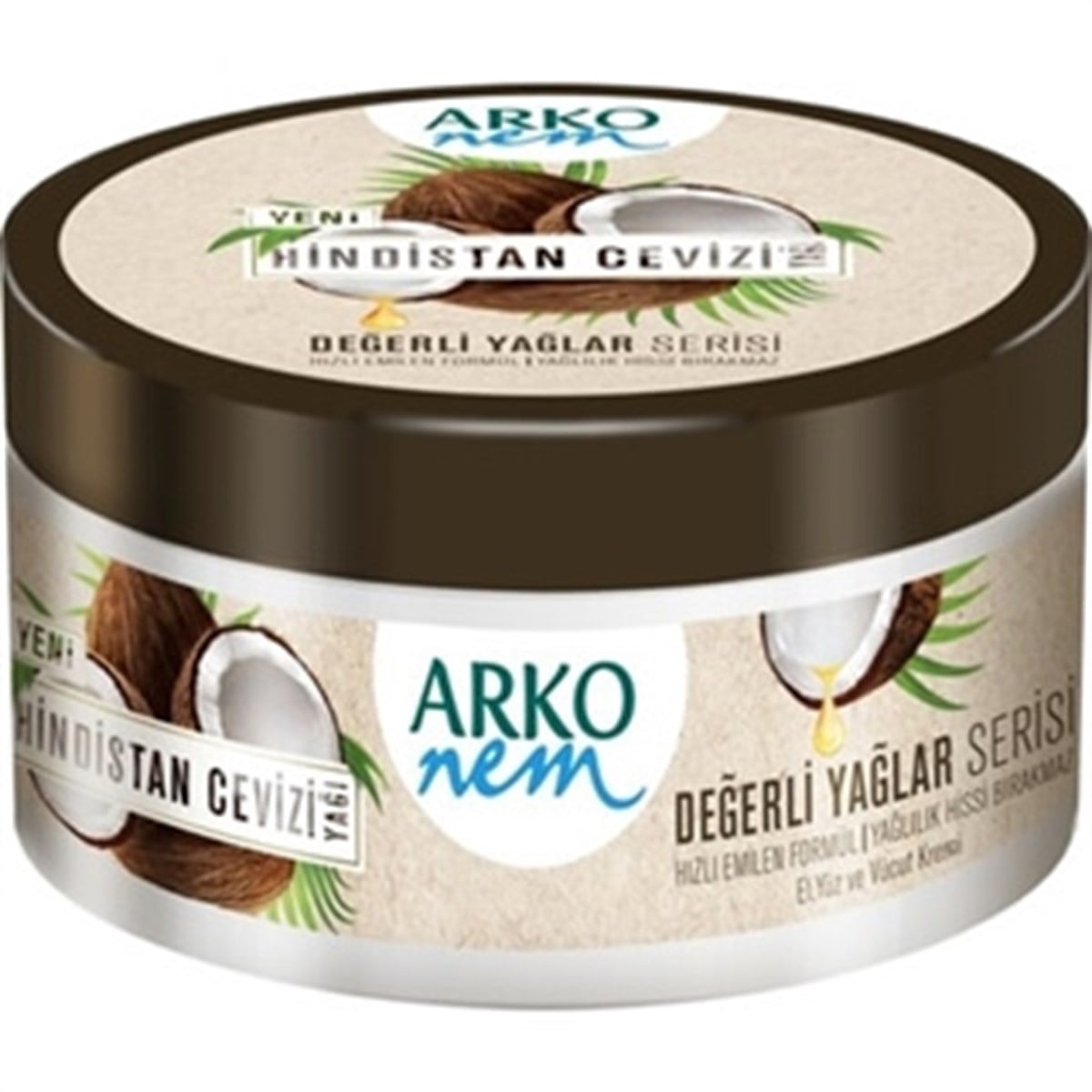 ARKO NEM 250 ML KREM DEGERLI YAGLAR H.CEVIZI