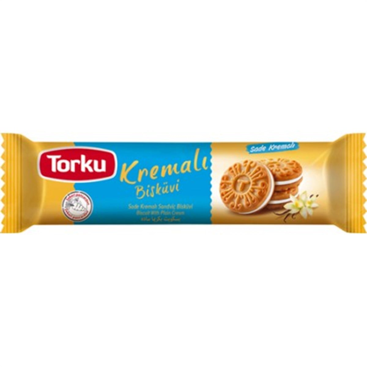 TORKU BISKÜVI KREMALI SADE FAVORIMO 76 GR 1*24